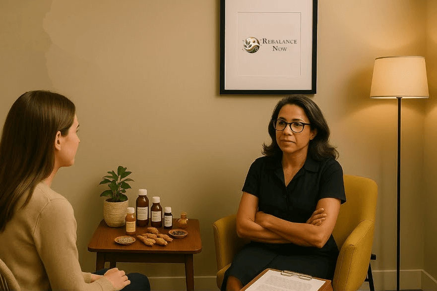 Women consulting